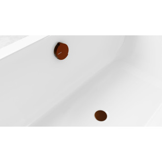 Vaňová súprava s napúšťaním, bovden, dĺžka 600mm, zátka 72mm, meď mat 71851.70