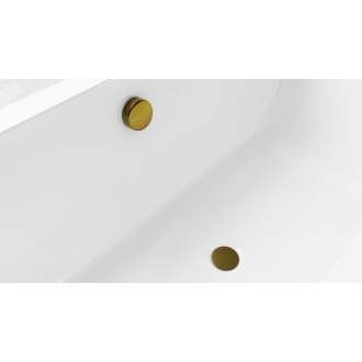 Vaňová súprava, bovden, dĺžka 1200mm, zátka 72mm, zlato mat 71856.91