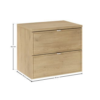 Comad SET-TEC B CREMONA 60CM Nábytková zostava 60 cm s doskou