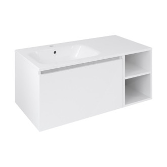 LOREA skrinka 100x46x51, 5cm (70+30Pcm), ľavá, biela mat LE070-3131-L-11