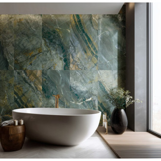Dlažba Fineza Rainbow Glitter vast sea 60x120 cm leštená RAINGL612VS