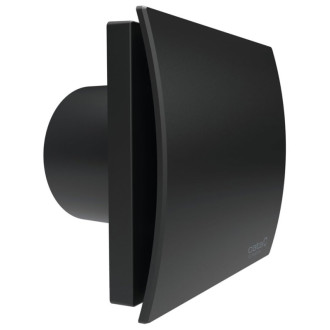 SILENTIS UC T 10 kúpeľňový ventilátor axiálny s časovačom, 8W, 100mm, čierna 1222100