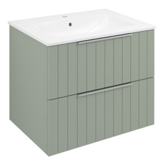 CIRASA STRIP umývadlová skrinka 59,2x52x46cm, verde CR611-4444S