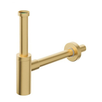 INOXMATER umývadlový sifón 5/4", odpad 32mm, nerez / zlato mat 0581GD32K3