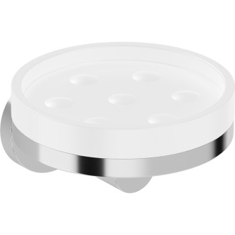 Mydelník Mexen Triv, biela/chróm - 70A33055-00W