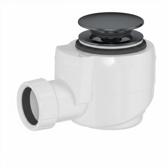 Vaňová výpusť DN40, click-clack, gun metal 71714GM