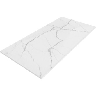 Obdĺžniková sprchová vanička Mexen Hugo SMC 170 x 80 cm, biely kameň - 42158017