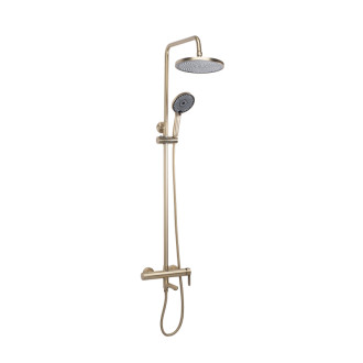 Rea Sprchový Set Rea Arcos brush gold REA-P8716