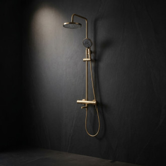 Rea Sprchový Set Rea Arcos brush gold REA-P8716