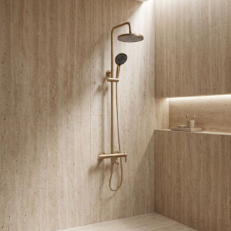 Rea Sprchový Set Rea Arcos brush gold REA-P8716
