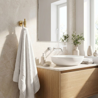 Rea REA Rivo Kúpeľňový háčik 29104 Brush Gold REA-60108 REA-60108