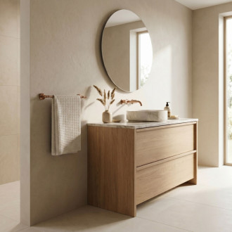 Rea REA Rivo Kúpeľňový háčik 29104 Brush Copper REA-60107 REA-60107