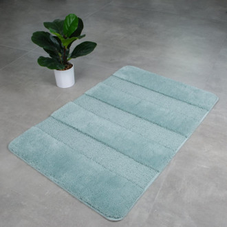 SERENITY predložka 60x90cm s protišmykom, polyester, zelená 7110305