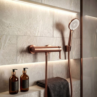 Rea Sprchová hadica proti prekrúteniu Rea Brush Copper 150 cm REA-08031