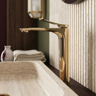 Rea Umývadlová batéria PREMIUM REA Vision Gold High REA-B8944