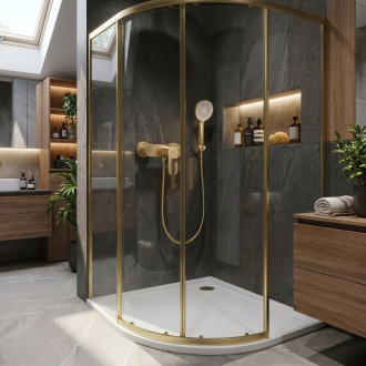 Rea Sprchová batéria REA DROP Brush Gold REA-B2234