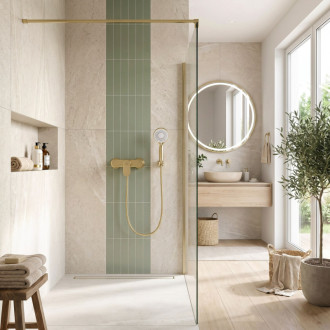 Rea Sprchová batéria REA DROP Brush Gold REA-B2234