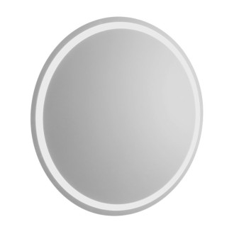 Kúpeľňová skrinka 60cm CIRASA s umývadlom a LED zrkadlom, dub alabama KSET-093