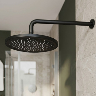 Rea Okrúhla dažďová sprcha REA JS-021B Black REA-P0615