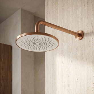 Rea Okrúhla dažďová sprcha REA JS-021BRG Brush Copper REA-P0620