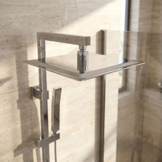 Rea Štvorcová hlavová sprcha REA JS-P015 25cm Chrome REA-P0609