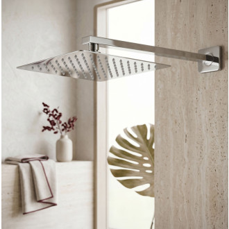 Rea Sprchové rameno štvorcové REA JS-9022 40cm Chrome REA-P6403