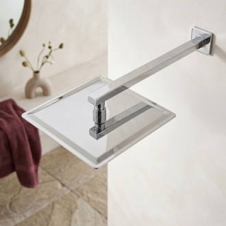 Rea Sprchové rameno štvorcové REA JS-9022 40cm Chrome REA-P6403