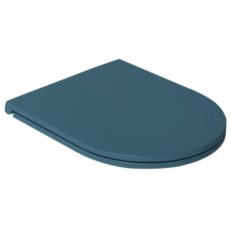 INFINITY WC sedadlo, SLIM, Soft Close, Easy Take, petrol zelená 40KF0545I