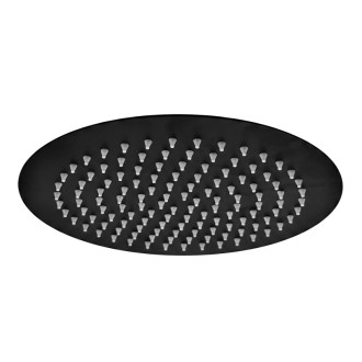 Rea Okrúhla dažďová sprcha REA JS-P014B 25cm Black REA-P8601