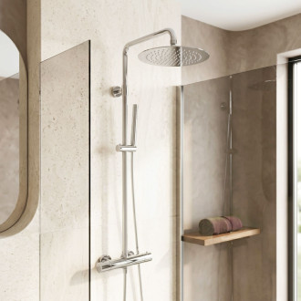 Rea Okrúhla dažďová sprcha REA JS-P014 25cm Chrome REA-P8600