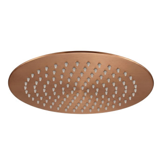 Rea Okrúhla dažďová sprcha REA JS-P014BRG 25cm Brush Copper REA-P8602