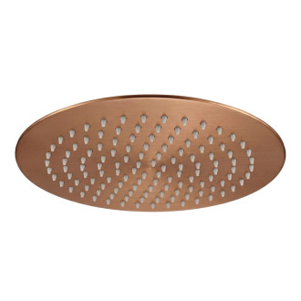 Rea Okrúhla dažďová sprcha REA JS-P014BRG 25cm Brush Copper REA-P8602