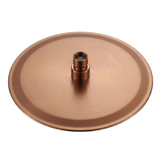 Rea Okrúhla dažďová sprcha REA JS-P014BRG 25cm Brush Copper REA-P8602