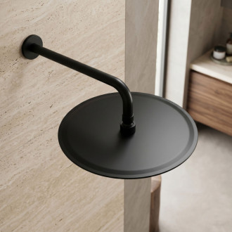 Rea Okrúhla dažďová sprcha REA JS-P014B 30cm Black REA-P8603