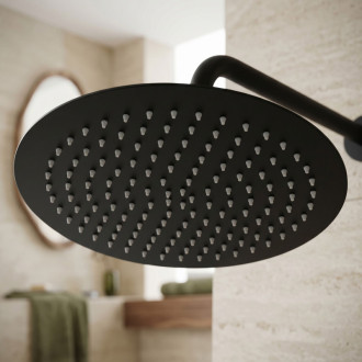 Rea Okrúhla dažďová sprcha REA JS-P014B 30cm Black REA-P8603