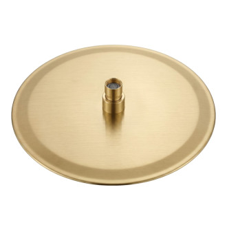 Rea Okrúhla dažďová sprcha REA JS-P014BG 30cm Brush Gold REA-P8604