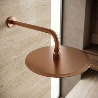 Rea Kulatá dešťová sprcha REA JS-P014BRG 30cm Brush Copper REA-P8605