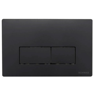 SCHWAB PLUTO ovládacie tlačidlo, 247x160 mm, čierna mat P58-0190-0250