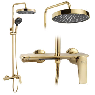 Rea Sprchový set Rea Vision Gold REA-P9663