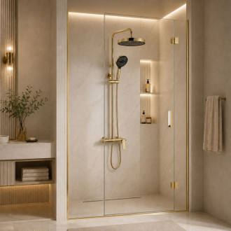 Rea Sprchový set Rea Vision Gold REA-P9663