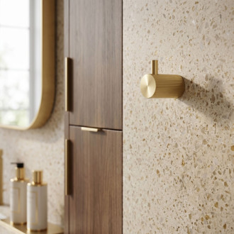 Rea Kúpeľňový háčik 64104 SOLO Brush Gold REA-84204