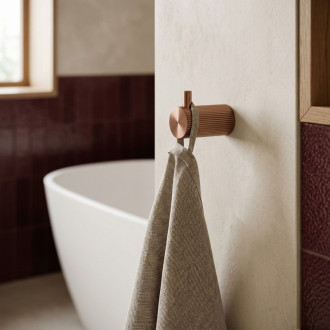 Rea Kúpeľňový háčik 64104 SOLO Brush Copper REA-84205