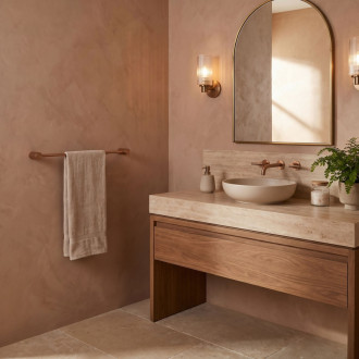 Rea Kúpeľňový vešiak 64101 SOLO Brush Copper REA-84201