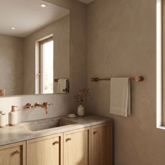 Rea Kúpeľňový vešiak 64101 SOLO Brush Copper REA-84201