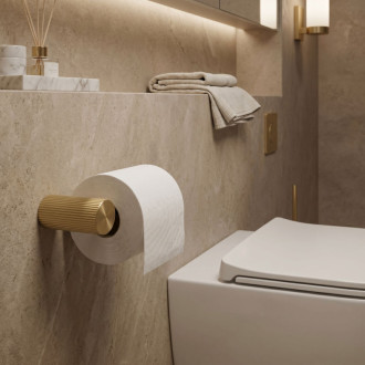 Rea Držiak na toaletný papier 64105 SOLO Brush Gold REA-84206
