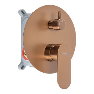 Rea Podomítková sprchová sada Rea Drop Brush Copper + BOX REA-P9660