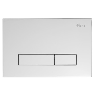 Rea Podomietkový Inštalačný Set Slim 024N pre WC s Tlačidlom HD Chrome KPL-E1561