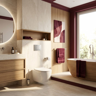 Rea Ovládacie tlačidlo k podomietkovým systémom WC J K011A-Q a Slim 024N Satin REA-E0637