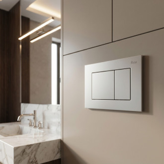 Rea Ovládacie tlačidlo k podomietkovým systémom WC J K011A-Q a Slim 024N Satin REA-E0637