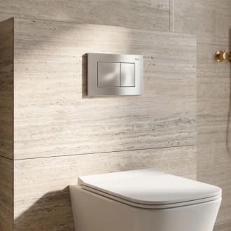 Rea Ovládacie tlačidlo k podomietkovým systémom WC J K011A-Q a Slim 024N Satin REA-E0637